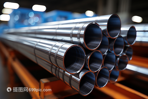 倉庫中的鋼管 存儲(chǔ)管理與應(yīng)用